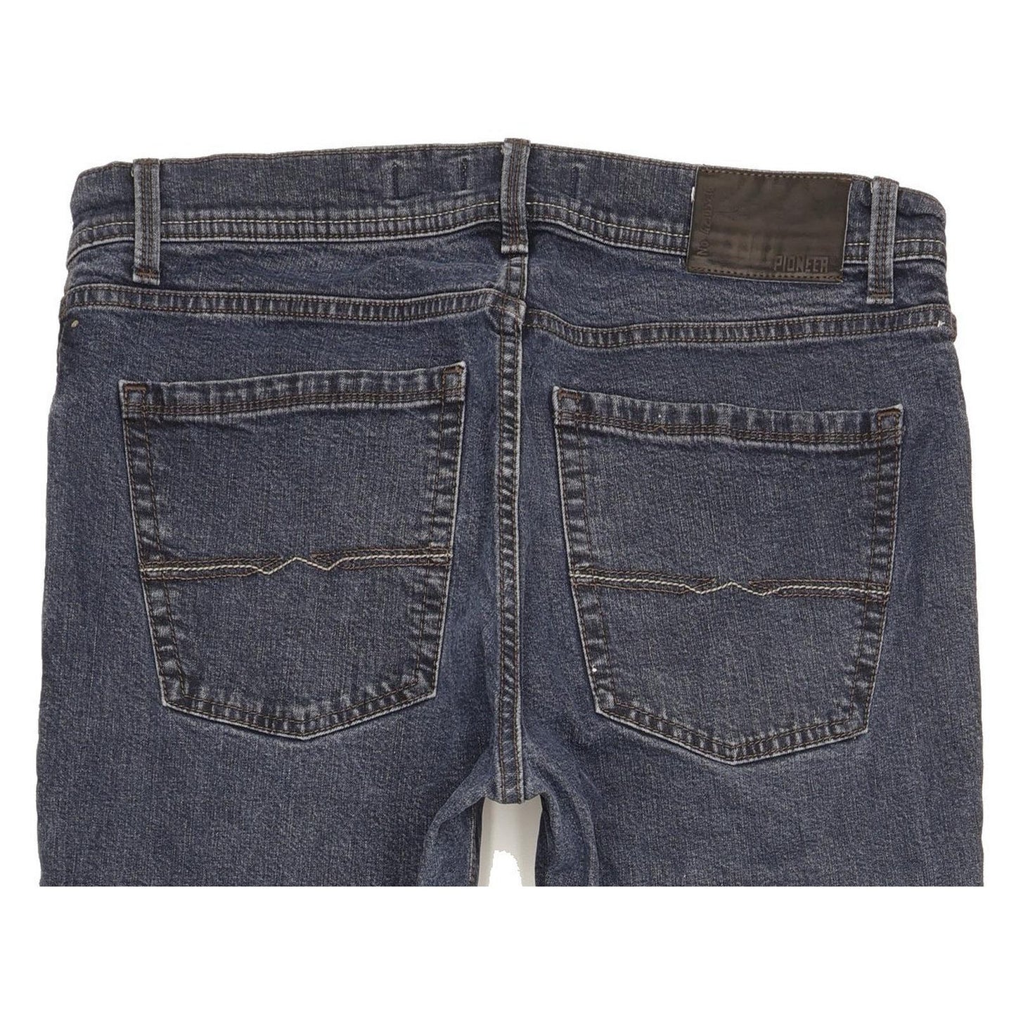 Pioneer Rando Men Blue Straight Regular Stretch Jeans W34 L30