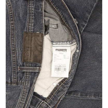 Pioneer Rando Men Blue Straight Regular Stretch Jeans W34 L30