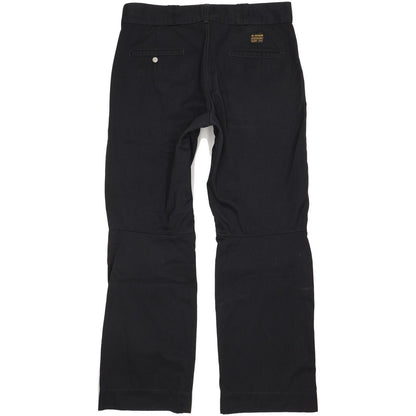 G-Star Shortcut Deckpant Men Black Straight Regular Jeans W33 L31