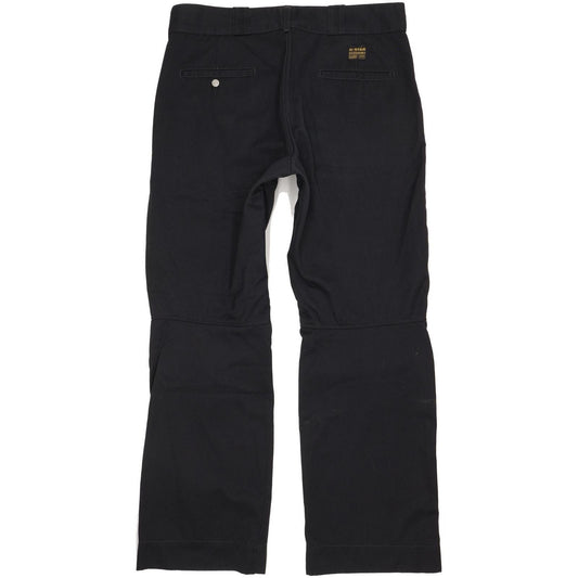 G-Star Shortcut Deckpant Men Black Straight Regular Jeans W33 L31