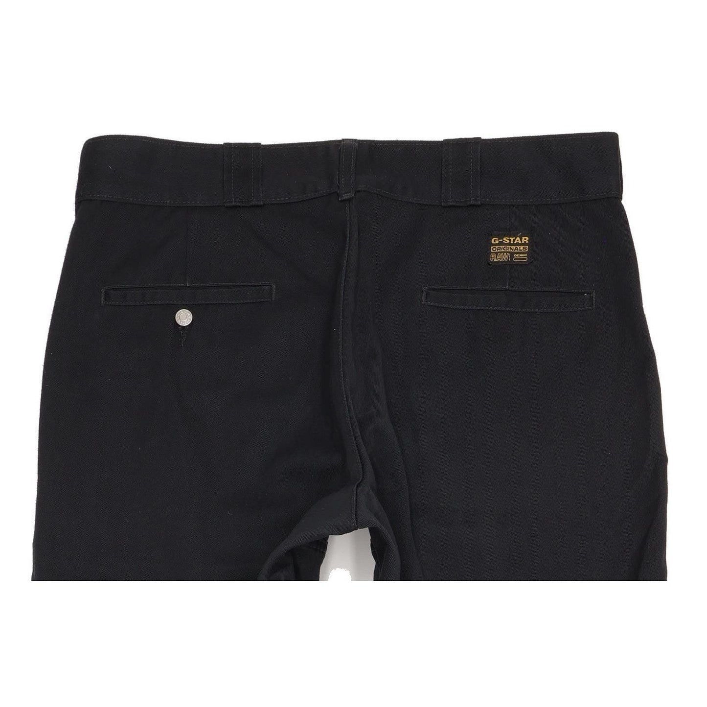 G-Star Shortcut Deckpant Men Black Straight Regular Jeans W33 L31