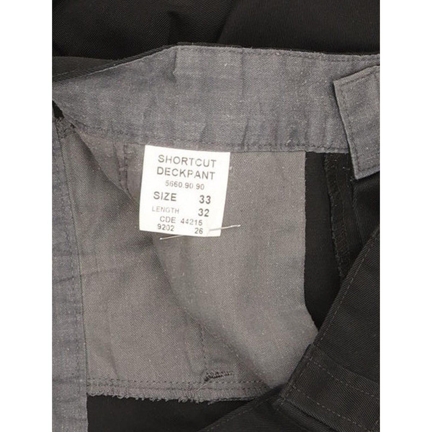 G-Star Shortcut Deckpant Men Black Straight Regular Jeans W33 L31