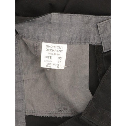 G-Star Shortcut Deckpant Men Black Straight Regular Jeans W33 L31