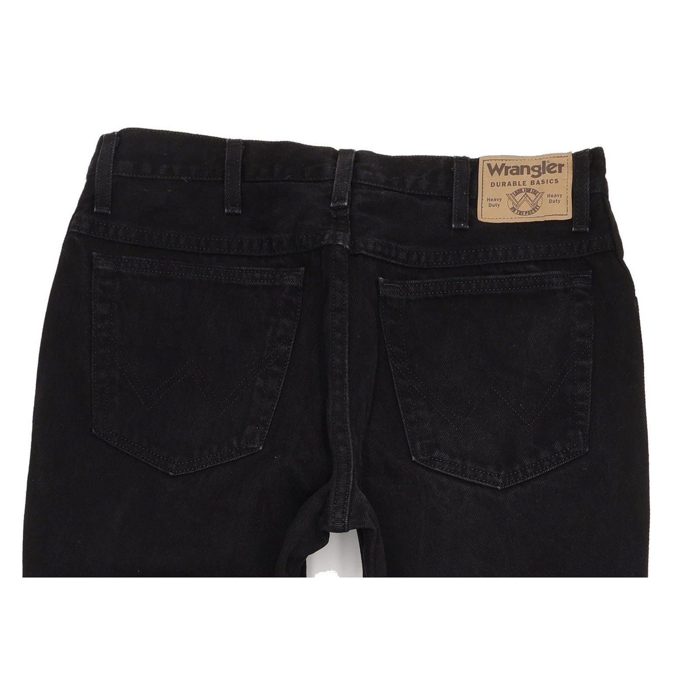 Wrangler Men Black Straight Regular Jeans W34 L34