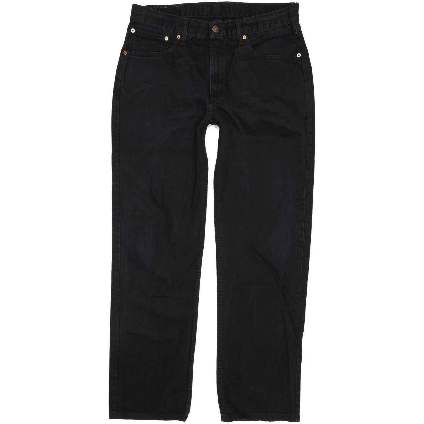 Levi's 751 Men Black Straight Regular Jeans W34 L32