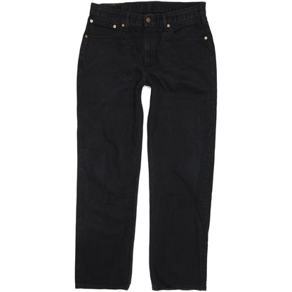 Levi's 751 Men Black Straight Regular Jeans W34 L32