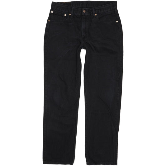 Levi's 751 Men Black Straight Regular Jeans W34 L32