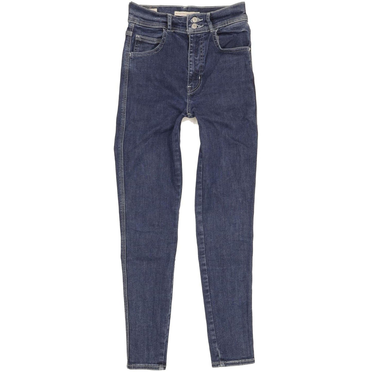 Levi's Mile Women Blue Skinny Slim Stretch Jeans W26 L26