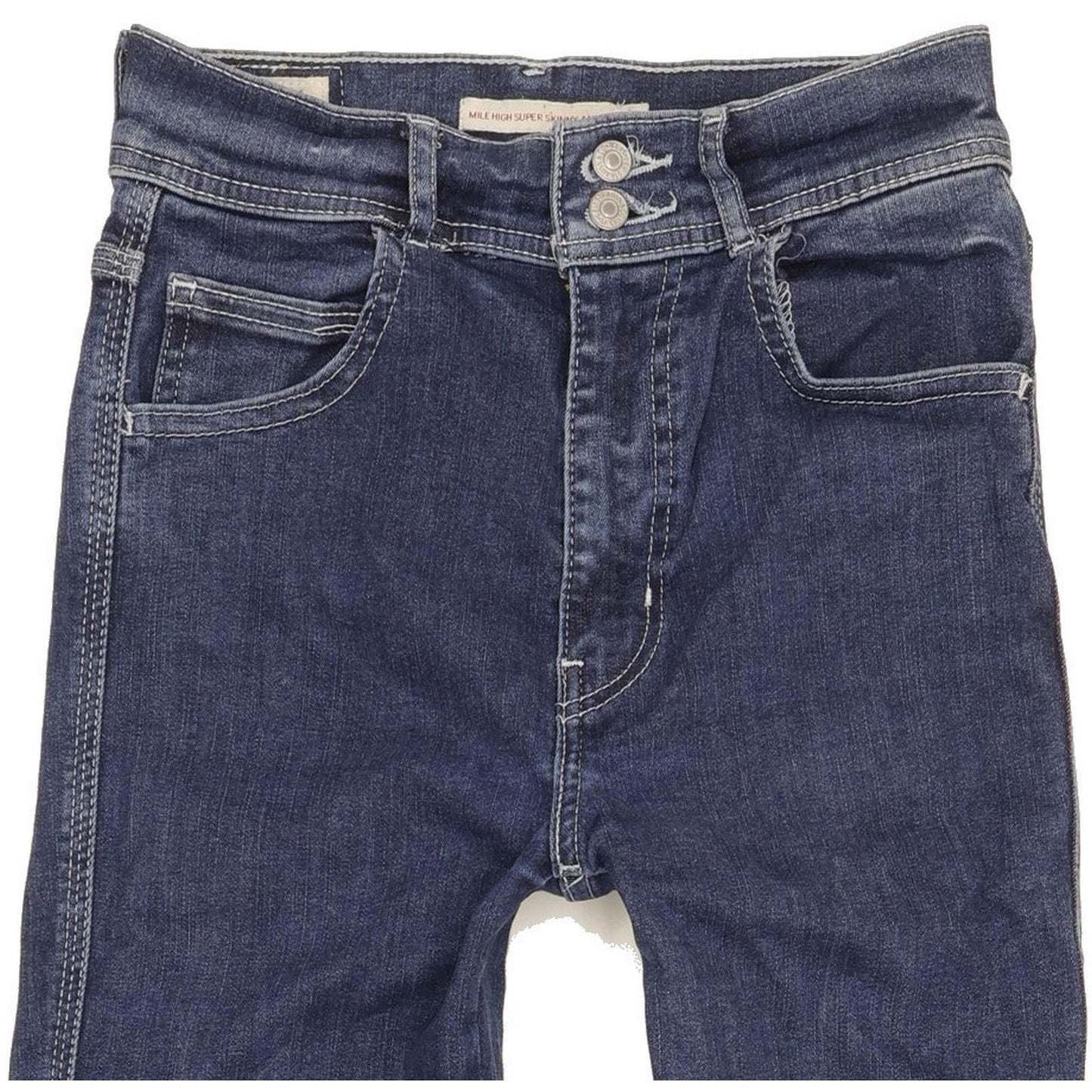 Levi's Mile Women Blue Skinny Slim Stretch Jeans W26 L26