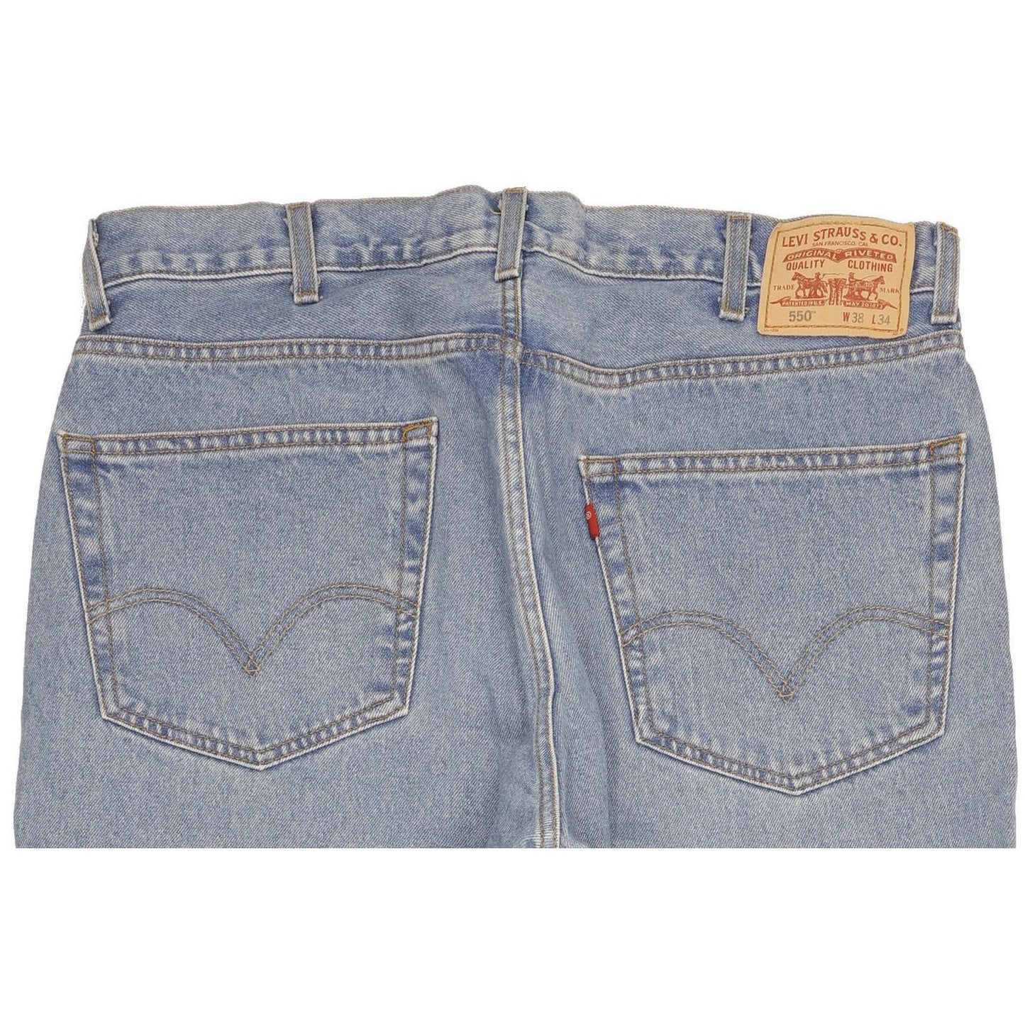 Levi's 550 Men Blue Straight Relaxed Jeans W38 L33