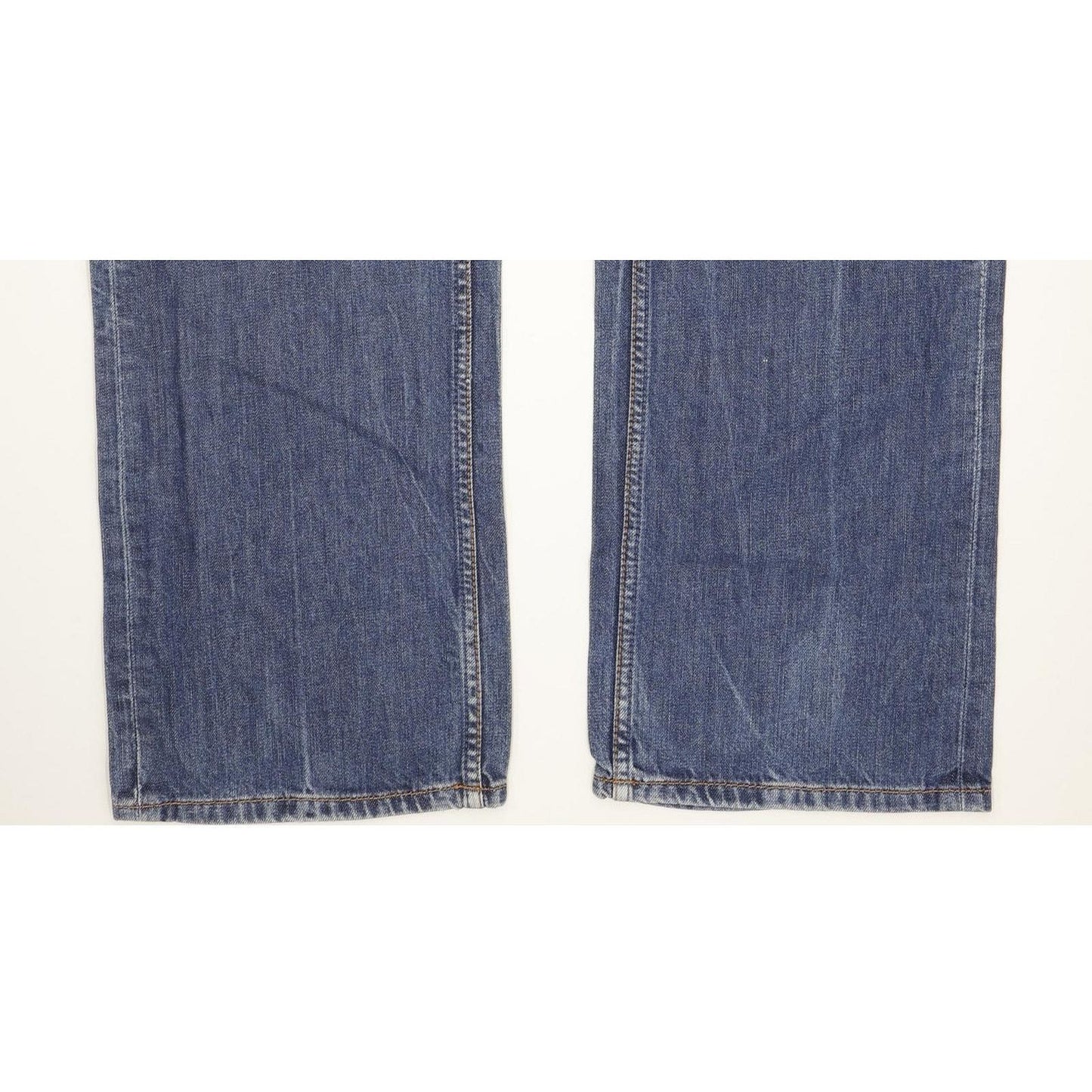 Mustang Michigan Men Blue Straight Regular Jeans W34 L33