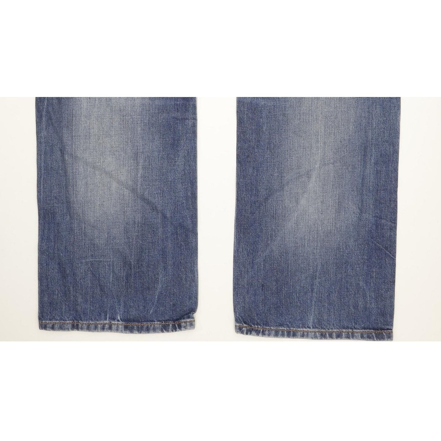 Mustang Michigan Men Blue Straight Regular Jeans W34 L33