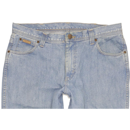 Wrangler Texas Men Blue Straight Regular Jeans W36 L30
