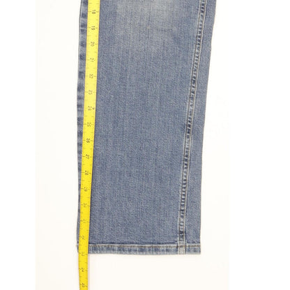 Wrangler Texas Men Blue Straight Regular Stretch Jeans W33 L33