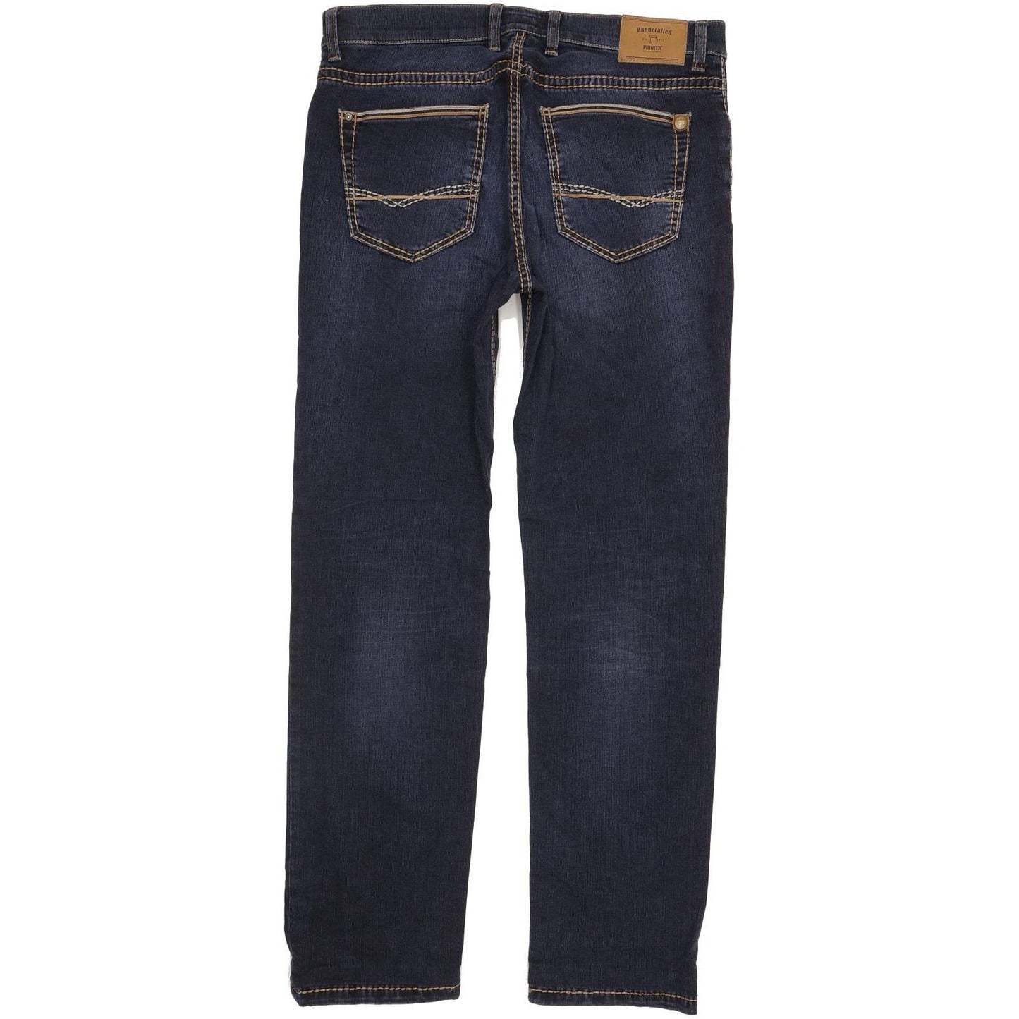 Pioneer Rando Men Blue Straight Regular Stretch Jeans W36 L33