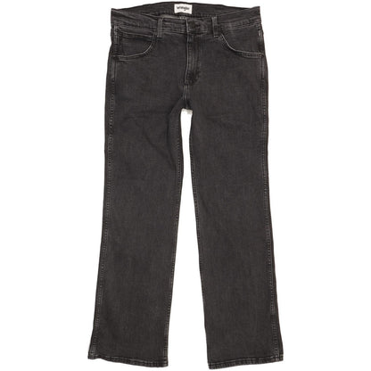 Wrangler Men Black Straight Regular Stretch Jeans W32 L29