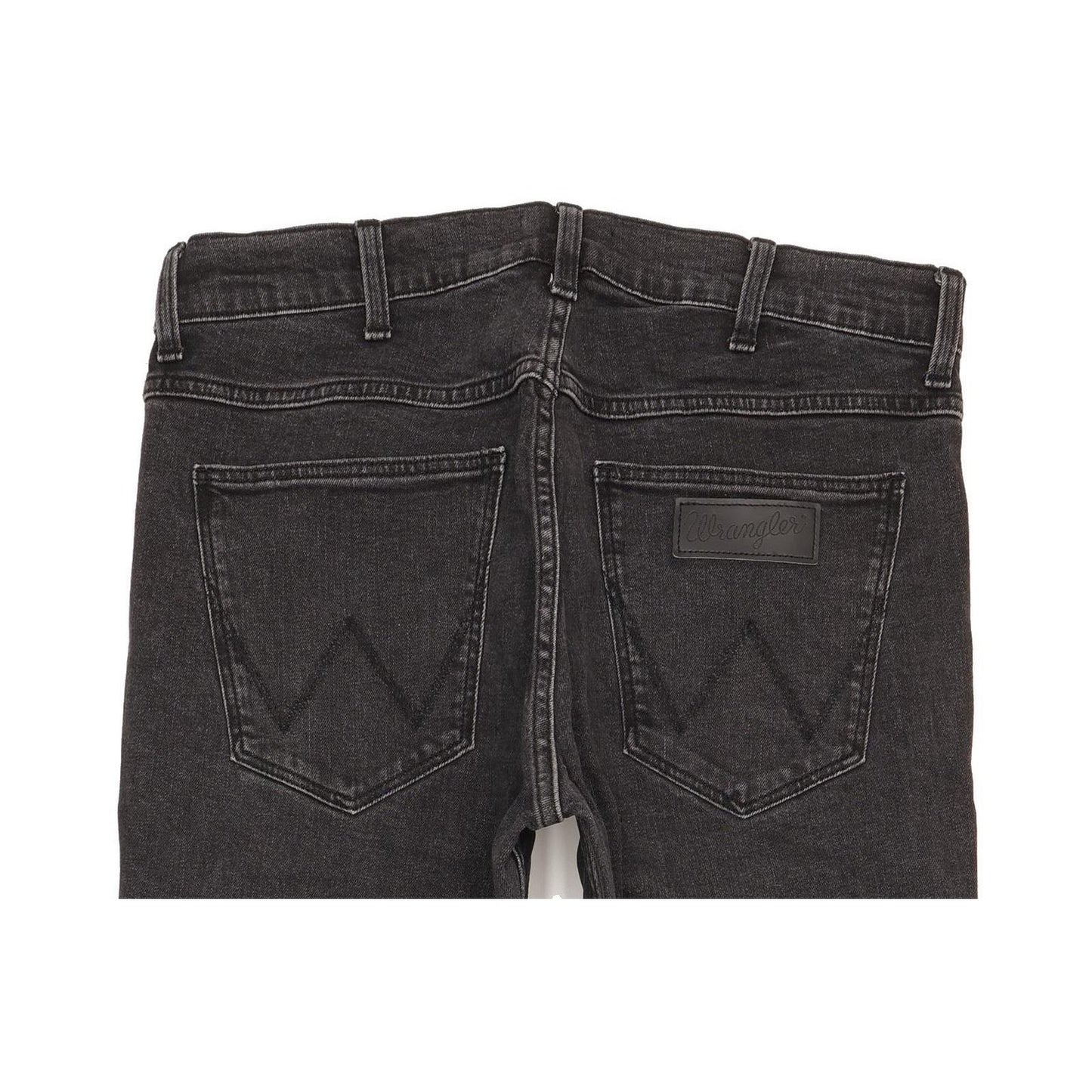 Wrangler Men Black Straight Regular Stretch Jeans W32 L29
