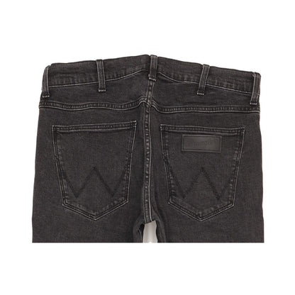 Wrangler Men Black Straight Regular Stretch Jeans W32 L29