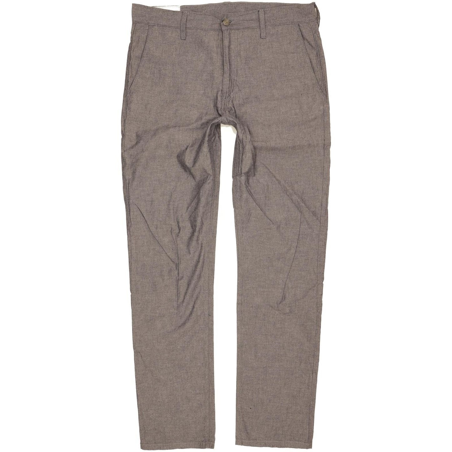 Levi's Men Grey Straight Slim Stretch Jeans W34 L32