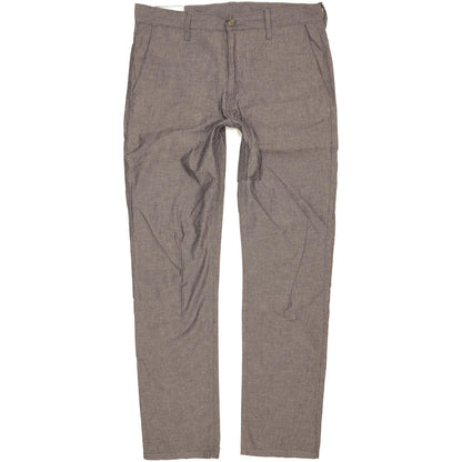 Levi's Men Grey Straight Slim Stretch Jeans W34 L32