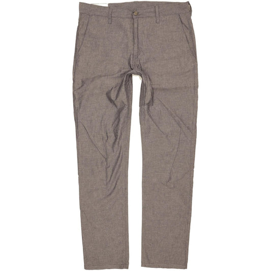 Levi's Men Grey Straight Slim Stretch Jeans W34 L32
