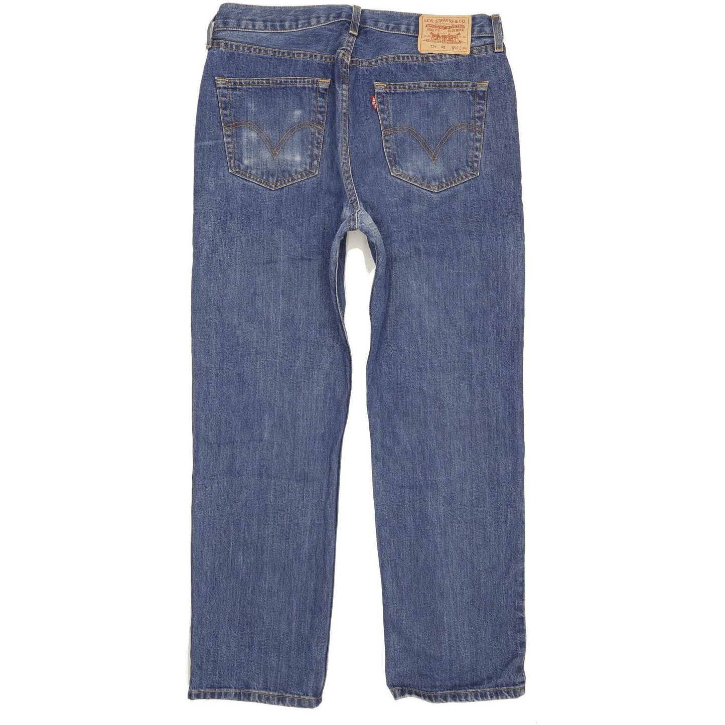 Levi's 751 Men Blue Straight Regular Jeans W36 L30