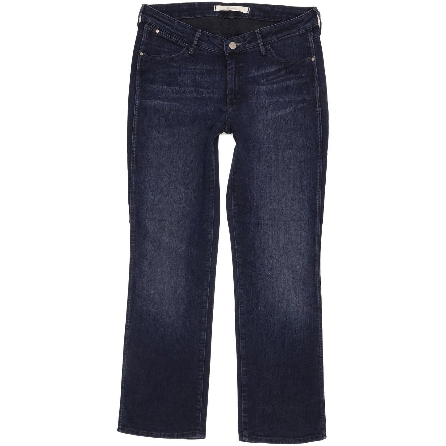 Wrangler Sara Women Navy Straight Slim Jeans W32 L30