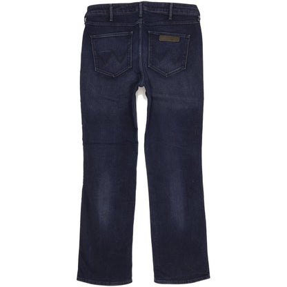 Wrangler Sara Women Navy Straight Slim Jeans W32 L30