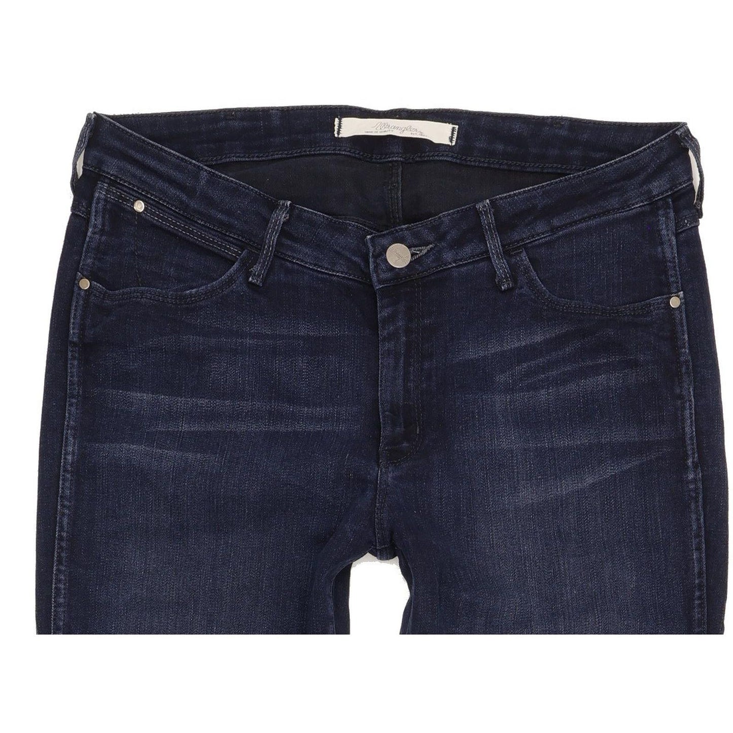 Wrangler Sara Women Navy Straight Slim Jeans W32 L30