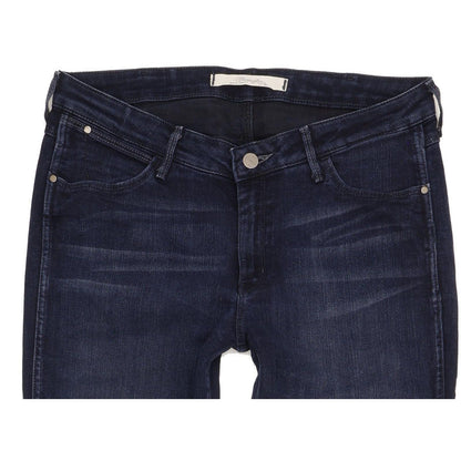 Wrangler Sara Women Navy Straight Slim Jeans W32 L30