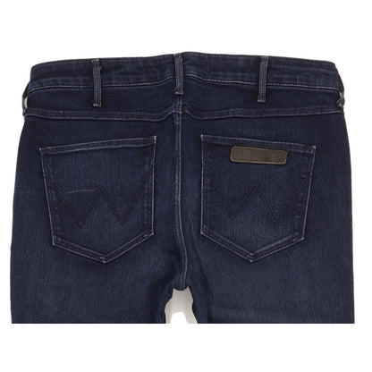Wrangler Sara Women Navy Straight Slim Jeans W32 L30