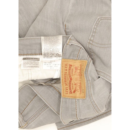 Levi's 511 Men Grey Straight Slim Stretch Jeans W33 L31