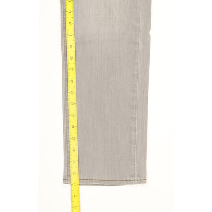 Levi's 511 Men Grey Straight Slim Stretch Jeans W33 L31