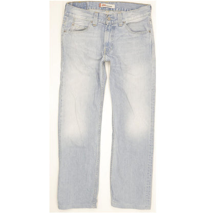 Levi's 506 Men Blue Straight Regular Stretch Jeans W32 L29