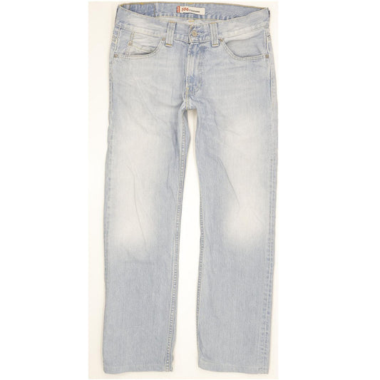 Levi's 506 Men Blue Straight Regular Stretch Jeans W32 L29