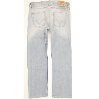 Levi's 506 Men Blue Straight Regular Stretch Jeans W32 L29