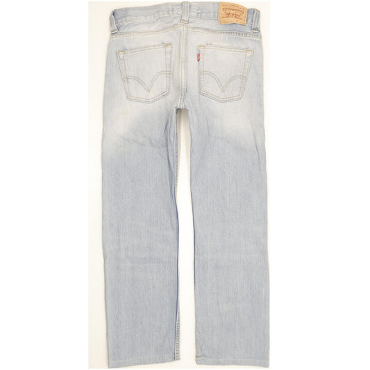 Levi's 506 Men Blue Straight Regular Stretch Jeans W32 L29