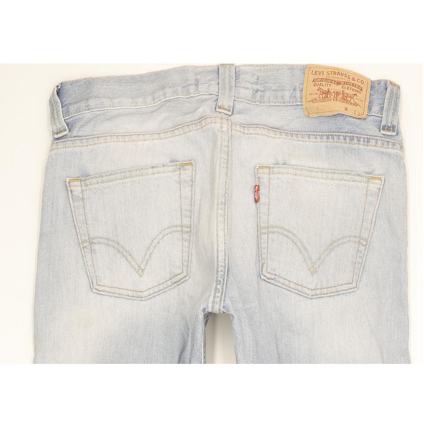 Levi's 506 Men Blue Straight Regular Stretch Jeans W32 L29