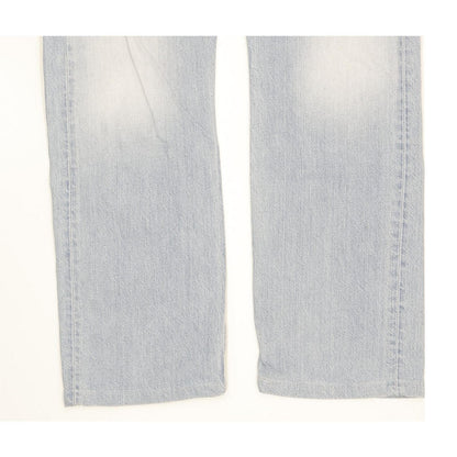 Levi's 506 Men Blue Straight Regular Stretch Jeans W32 L29