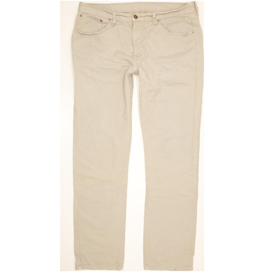 Levi's 581 Men Beige Straight Regular Jeans W38 L33