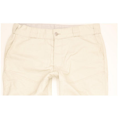 G-Star Deckpant Men Beige Straight Regular Trousers W32 L33