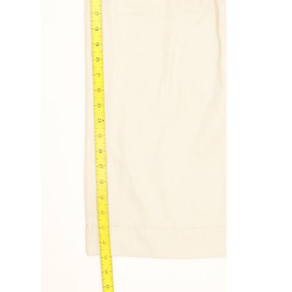 G-Star Deckpant Men Beige Straight Regular Trousers W32 L33