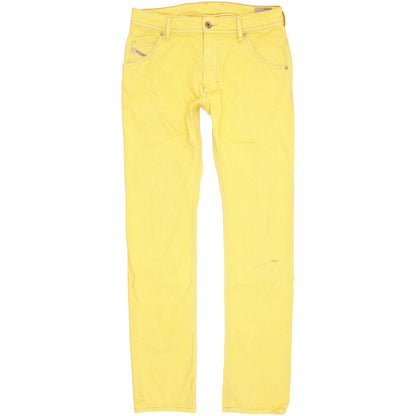 Diesel Krooley Kids Yellow Tapered Slim Stretch Jeans High Waisted W30 L33