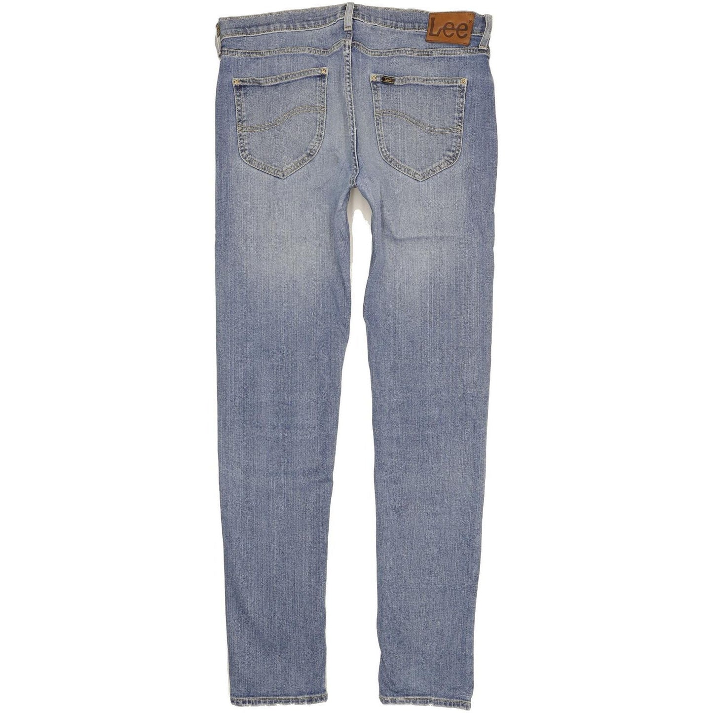 Lee Arvin Men Blue Skinny Slim Stretch Jeans W34 L35