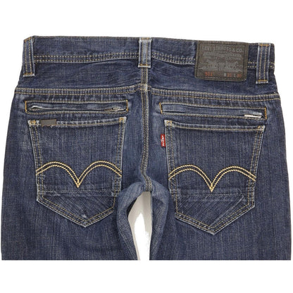 Levi's 511 Men Blue Straight Slim Jeans W31 L29