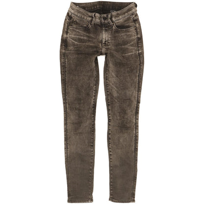 G-Star 3301 Women Charcoal Skinny Slim Stretch Jeans W26 L30