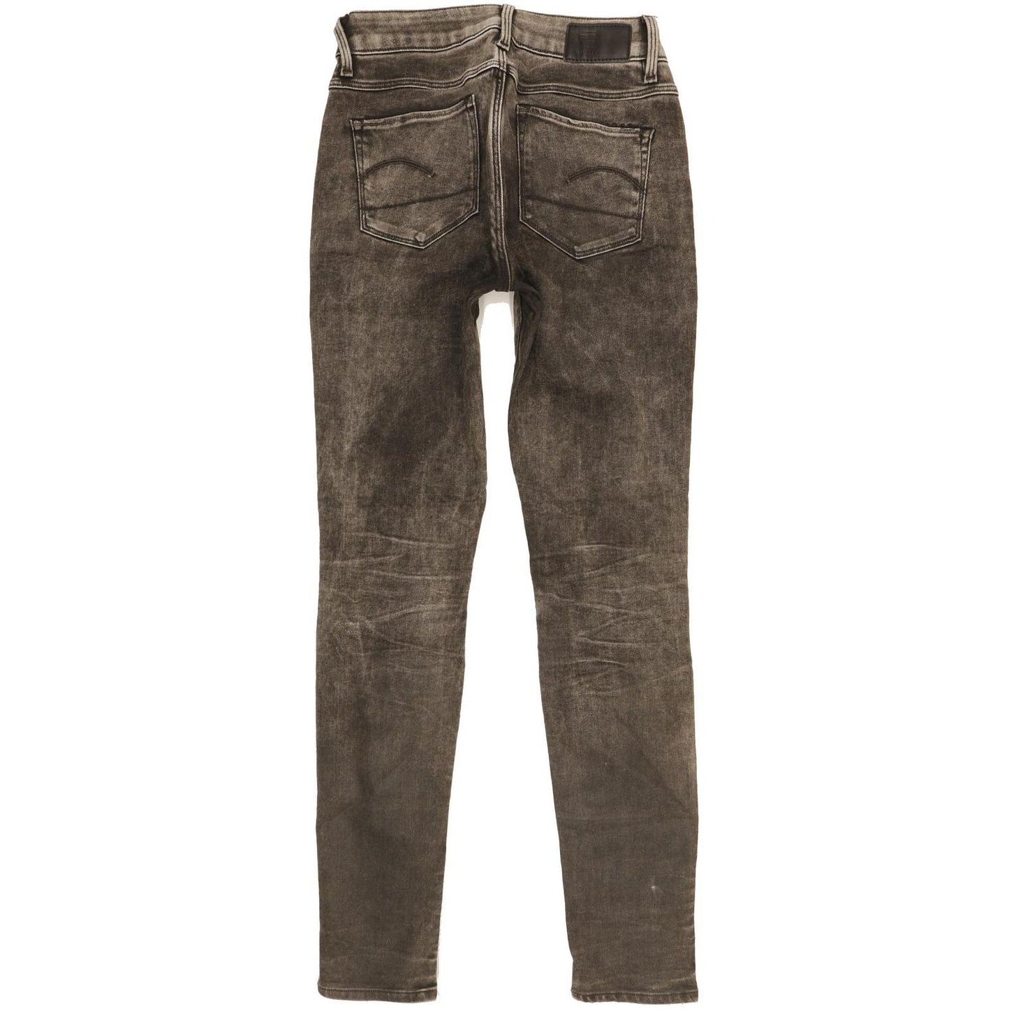 G-Star 3301 Women Charcoal Skinny Slim Stretch Jeans W26 L30