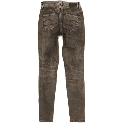 G-Star 3301 Women Charcoal Skinny Slim Stretch Jeans W26 L30