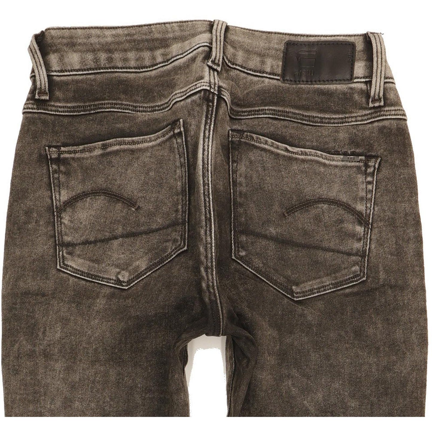 G-Star 3301 Women Charcoal Skinny Slim Stretch Jeans W26 L30