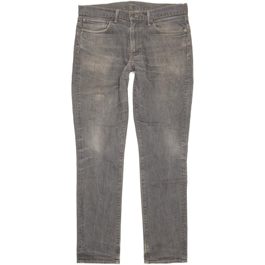 Levi's 511 Men Grey Straight Slim Stretch Jeans W36 L34